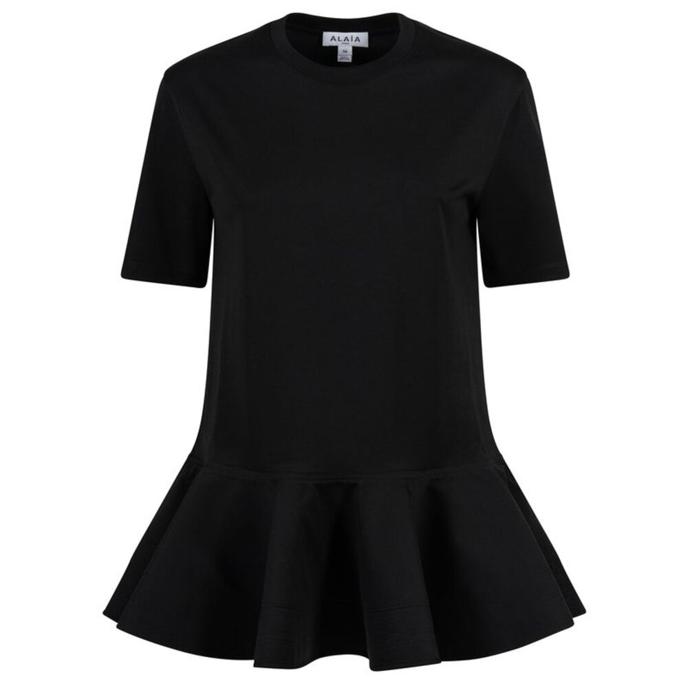 Alaia Women Cotton Jersey Crinoline T-Shirt